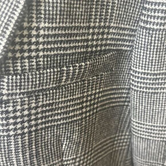 EVERLANE GLEN PLAID OVERSIZE BLAZER SIZE 10 - Picture 5 of 11